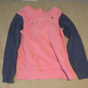 Billabong Two-Tone Pink and Blue Sweater